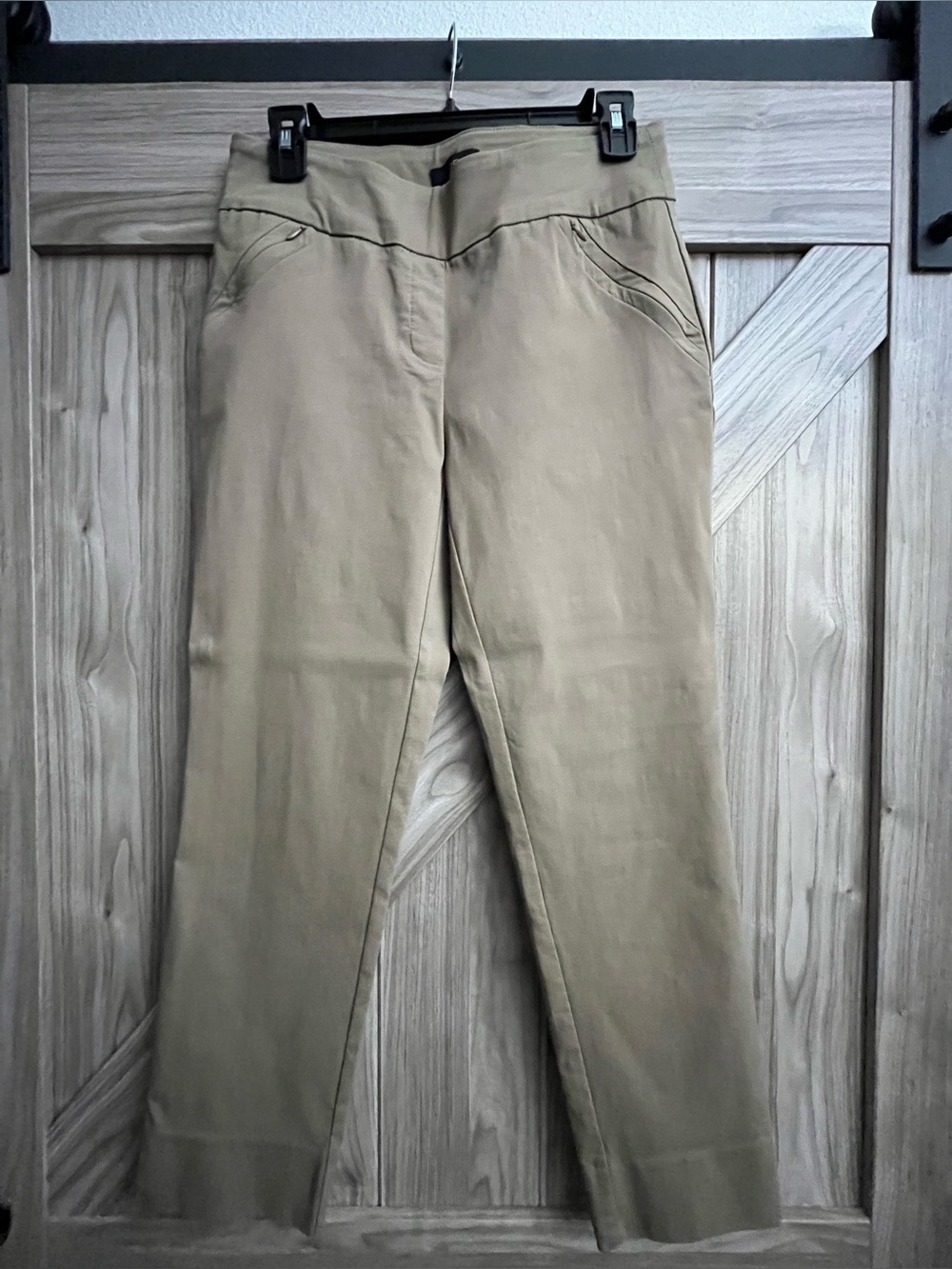 Two Pairs Renuar Tan Chinos and Olive Ankle Pants